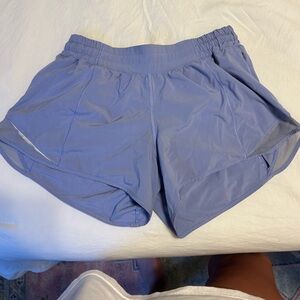 LULULEMON BLUE HOTTY HOT SHORTS 4” INSEAM